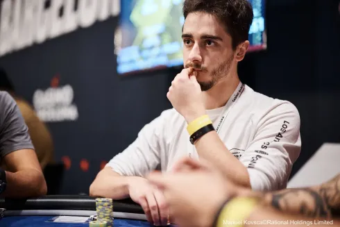 Felipe Ketzer trombou AA e foi eliminado no Super High Roller
