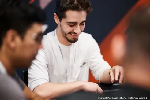 Felipe Ketzer acumulou uma grande pilha no EPT Barcelona
