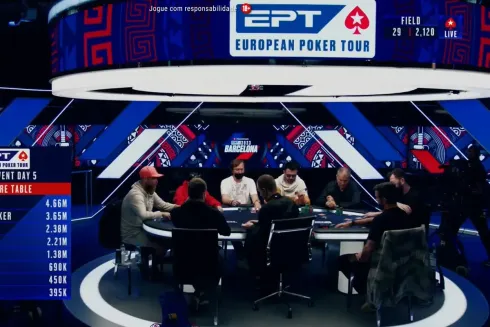 [AO VIVO] Dia 6 do Main Event do EPT Barcelona