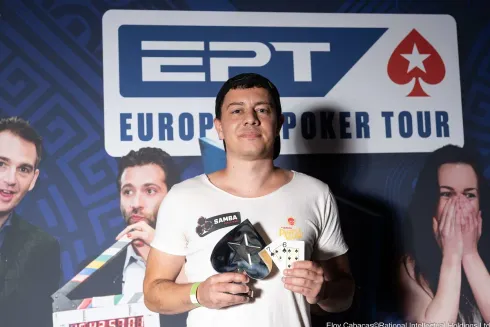 Saymon Dias foi campeão e forrou alto no EPT Barcelona
