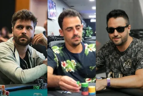 Vinícius Steves, Iago Savino e Rodrigo Valente ocupam as primeiras posições do ranking da WSOP Online
