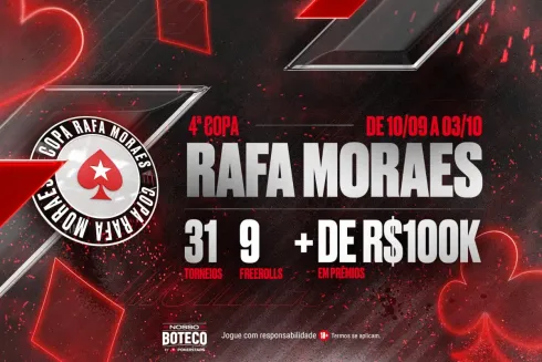 A quarta Copa Rafa Moraes promete ser ainda maior e começa domingo
