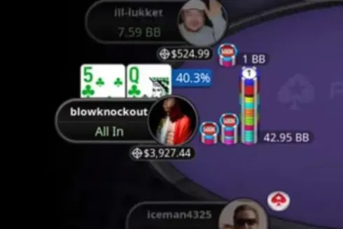 O dono da conta "blowknockout" se aproveitou do misclick
