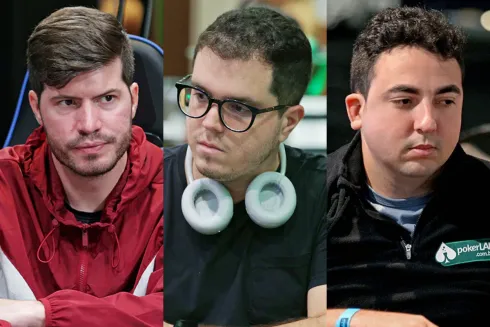 Edílson Júnior, Allison Eleres e Bruno Botteon garantiram um lugar no Dia 2 do Millionaire Maker
