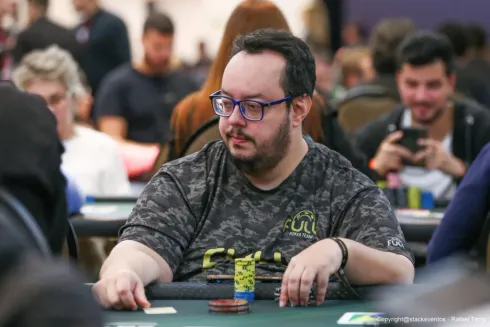 Geraldo Cesar foi campeão do Evento #16 da WSOP Online
