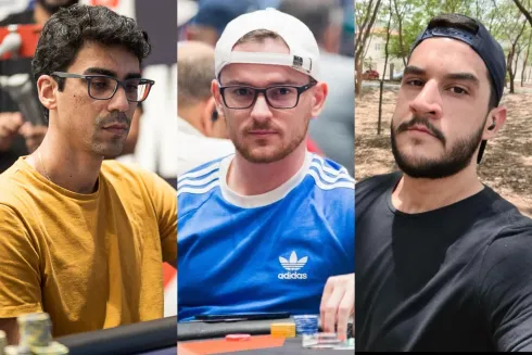 Pablo Brito, Breno Drumond e Igor Leão bateram fields no WCOOP
