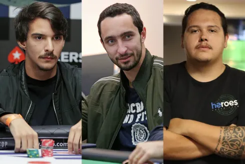 Diogo Franco, Lúcio Lima e Rodrigo Pagliari cravaram bonito no WCOOP
