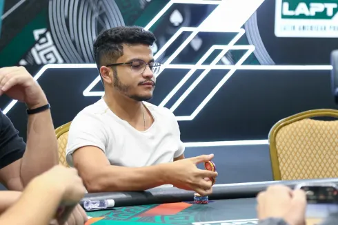 Warley Bruno foi um dos brazucas mais felizes nesta segunda (25) de WCOOP
