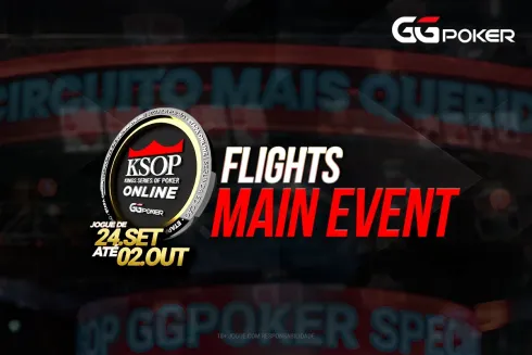 KSOP Online tem satélites no GGPoker
