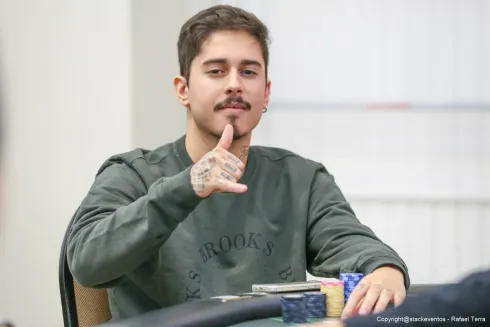 Moacir Caetano passou por um field gigantesco no Global MILLION$
