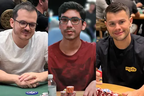 Will Arruda, Pablo Brito e Gustavo Mastelotto avançaram de fase na WSOP Online
