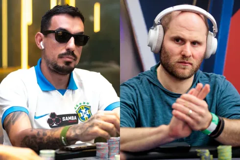 Peter Patricio teve uma decisão difícil contra Sam Greenwood no WCOOP
