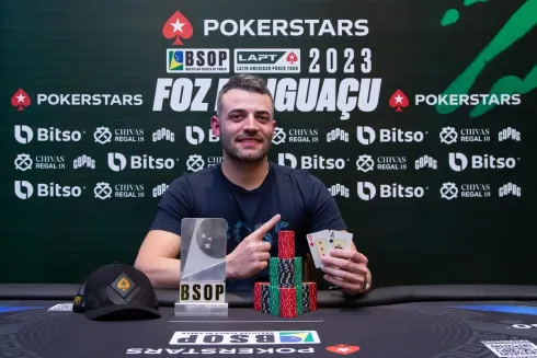 Willian Cestari – Campeão do Turbo KO do BSOP Foz do Iguaçu
