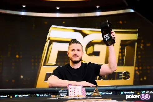 David Prociak, campeão do Evento #3 do PGT Mixed Games (Foto: PokerGO)
