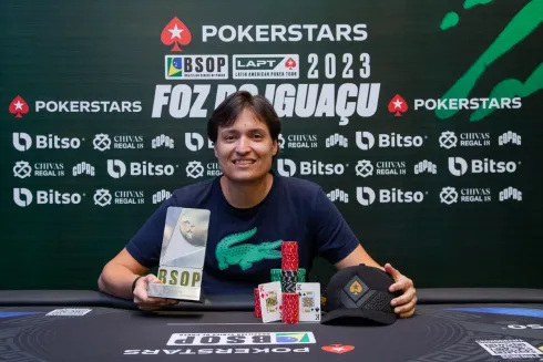 Fernando Araújo – Campeão do 6-Handed do BSOP Foz do Iguaçu
