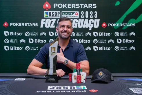 Walter Ripper – Campeão do High Rollers do BSOP Foz do Iguaçu
