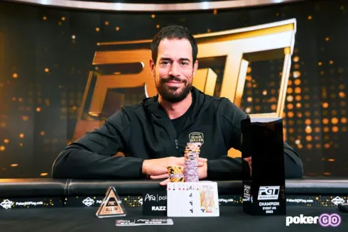 Nick Schulman derrotou John Racener no heads-up (Foto: PokerGO)
