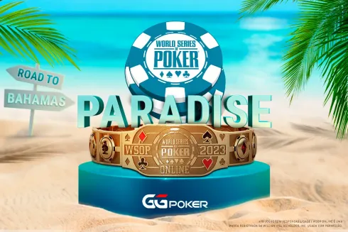 A WSOP Paradise tem satélites e steps online no GGPoker
