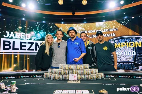 Jared Bleznick superou Isaac Haxton no heads-up (foto: PokerGo)
