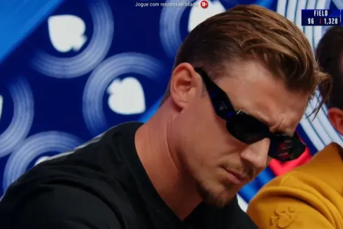 Anton Wigg sofreu com o baralho no Main Event do EPT Chipre
