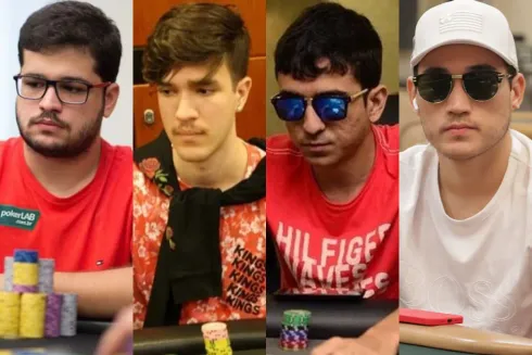 Davi Cola, Nicolas Coppini, Jaime Conrado e Dante Goya vão para o jogo no GGMillion$
