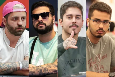 Guilherme Schreiber, Pedro Paulo, Moacir Caetano e Ivan Limeira premiaram no Mega Satélite
