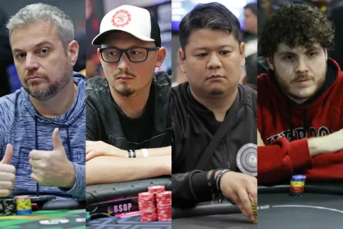 Rodrigo Garrido, Leocir Carneiro, Thiago Tsukamoto e Pietro Chiavassa faturaram o prêmio e estarão no BSOP Millions
