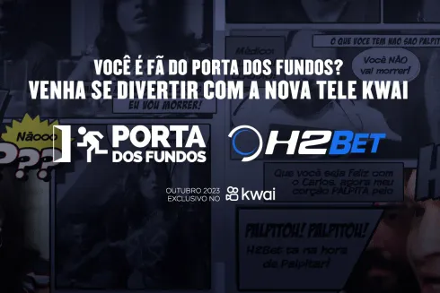 TeleKwai H2Bet com Porta dos Fundos é certeza de diversão
