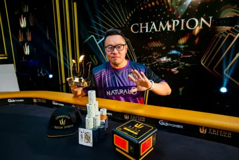 Danny Tang garantiu o penta e chegou a quase US$ 23 milhões em prêmios (foto: Triton Poker)
