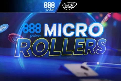 Micro Rollers do 888poker tem disputas diárias
