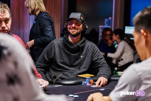 John Riordan faturou o primeiro evento da história do PGT Sprint (Foto: PokerGO)
