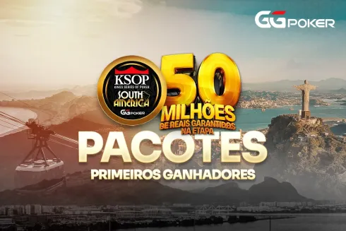 O KSOP South America já tem seus primeiros classificados através do GGPoker
