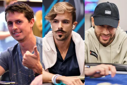 Bruno Volkmann, Yuri Martins e Neymar saíram premiados no PokerStars
