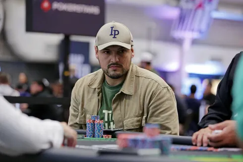 Thiago Grigoletti forrou antes do início do BSOP Millions
