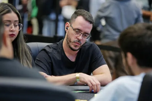 Cassio Kiles fez a alegria dos jogadores no 1-Day High Rollers
