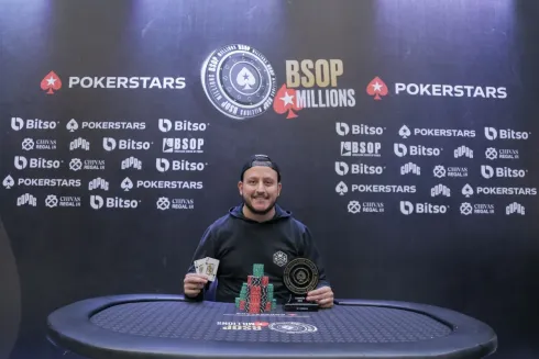 Pablo Siqueira – Campeão do Turbo K.O do BSOP Millions
