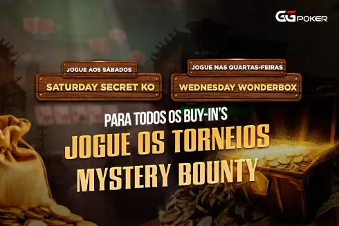 Mystery Bounty é grande atração do GGPoker
