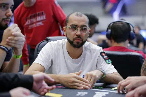 Rafael Moraes fez a festa ao dar bad beat no BSOP Millions
