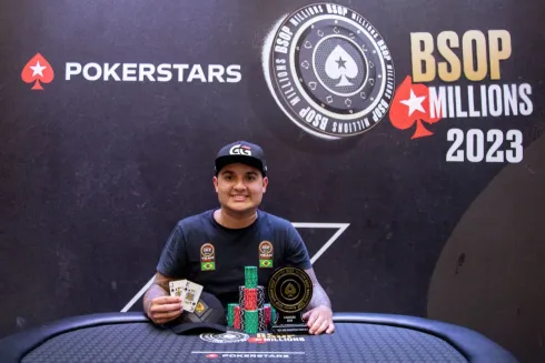 Peterson Machado – Campeão do Win The Button Turbo KO do BSOP Millions
