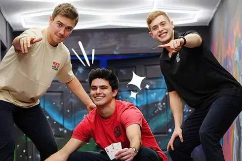 Jack, Rosey e Frankie comandam o canal do Next Gen Poker
