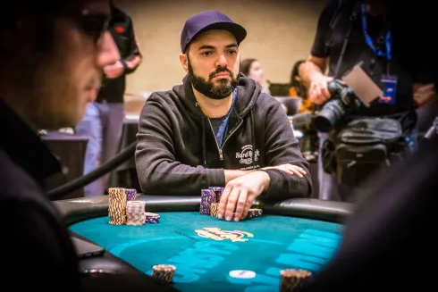 Lucian Silveira deu adeus no Dia 4 da competição (Foto: WPT)
