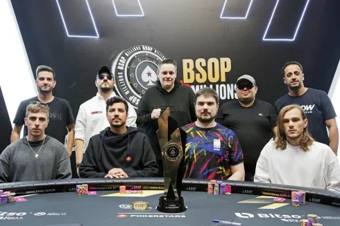 Mesa final do Main Event do BSOP Millions
