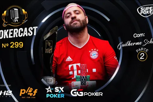 Guilherme Schreiber continuou a conversa no Pokercast 299
