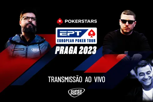 Flávio Del Valle e Felipe Phil comandam a transmissão do EPT Praga
