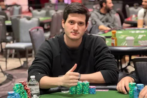 Vitor Coutinho acumulou um stack de respeito no WPT Prime Championship
