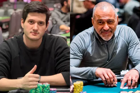 Vitor Coutinho e Josias Santos estão no Dia 3 (Foto: WPT)
