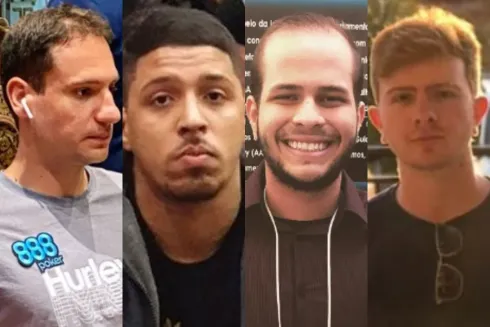 Guilherme Benatto, Gabriel Constantino, Victor Guimarães e Heitor Camargos alcançaram a façanha
