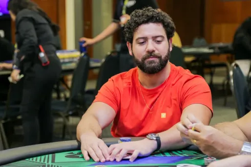 Marllon Santiago voltou a fazer bonito no PokerStars
