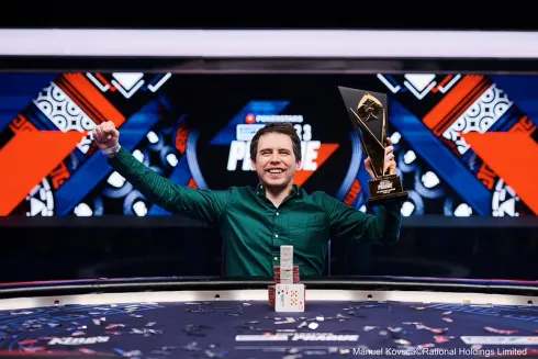 Padraig O'Neill deu show na FT e foi campeão do EPT Praga
