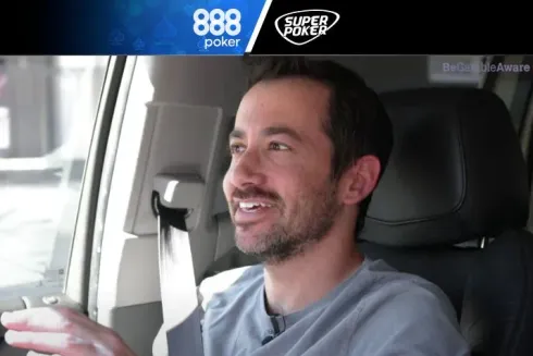 Jeff Platt abriu o jogo no 888Ride (Foto: Reprodução/YouTube @888poker)
